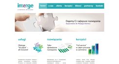 Desktop Screenshot of imerge.pl